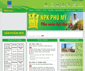 dpm.vn: Tong CTy Phan bon & Hoa chat dau khi - CTy CP >  Trang chủ
Tong CTy Phan bon & Hoa chat dau khi - CTy CP