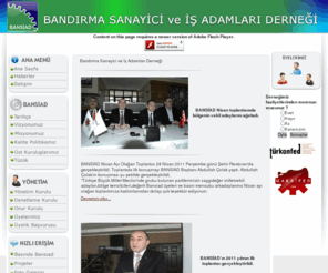 bansiad.org: Bandırma Sanayici ve İş Adamları Derneği
Bandırma Sanayici ve iş Adamları Derneği