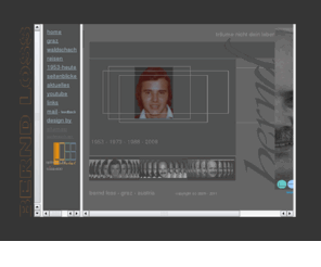 berndloss.at: homepage von bernd loss
auf meiner homepage zeige ich graz und waldschach und einiges aus meinem leben