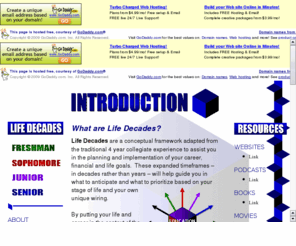 lifedecades.net: Life Decades
Life Decades