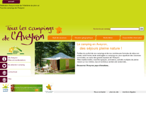 camping-aveyron.com: Fédération Aveyronnaise de l'hôtellerie de plein air
Listes des campings en Aveyron