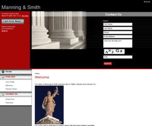 manningandsmith.com: Manning & Smith, lawyers in Olathe, KS, Kansas
OLATHE, KS, Kansas lawyers focusing on, Criminal, Custody Litigation, DUI