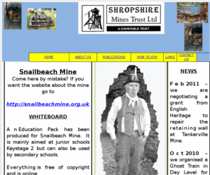 shropshiremines.org.uk: Shropshire Mines Trust
”Description