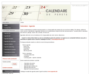 calendaredeperete.com: Home - Calendare de perete
Pentru anul 2008-2009 va punem la dispozitie o gama variata de calendare de cea mai buna calitate. Calendare de perete, calendare de birou, calendare de buzunar, calendare 2008, Calendare 2009.