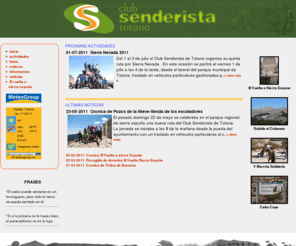 clubsenderistatotana.es: Club Senderista Totana
club de senderismo de totana