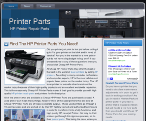 printer-parts.net: Printer Parts
Do you need to find parts for your HP printer? Look no further! We can help you find the printer replacement parts that you need. We review HP printer parts websites to help you find the parts you need.