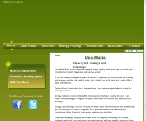 unamaria.com: Una Maria Homepage
Alternativ Healing or Complementary Healing