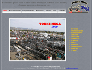 Yonkemega.com: ..::Yonke Mega 2000::.. | León Guanajuato Yonkemega.com: ..::Yonke Mega 2000::.. | León Guanajuato