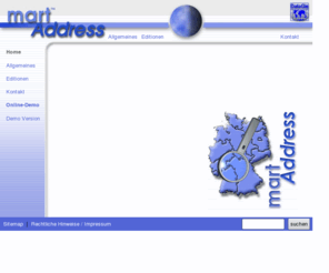 mart-address.com: MartAddress - Geocoder - Geocoding
MartAddress - ein Geocoder der neusten Generation mit Fuzzy Adressbereinigung