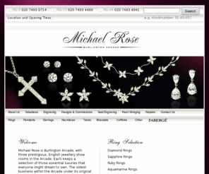 rosejewels.com: Michael Rose Jewels - Burlington Arcade
Michael Rose Jewels, Burlington Arcade, London