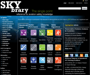 Skybrary.aero: SKYbrary Aviation Safety