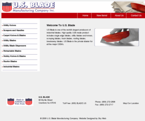 usblade.com: US Blade - Manufacturers of High Quality Industrial Blades & Knives
US Manufacturers of Blades, Cutters and Knives in New Jersey