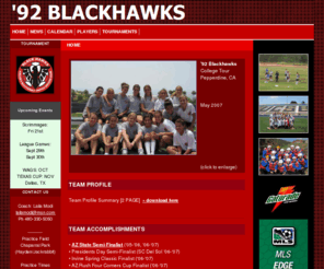 92blackhawks.com: '92 Blackhawks | Official Website
Welcome to the '92 Blackhawks Soccer Team Official Website! Your resource for latest news, schedule, player information and more.