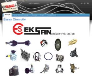 eksanotomotiv.com: Eksan Otomotiv
Eksan Otomotiv  Becker Teile Distribütörü