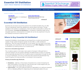 essentialoildistillation.net: Essential Oil Distillation
Essential Oil Distillation offers resources and information on  pure and natural essential oils and their distillation. Essential oil steam distillation is the primary method for obtaining pure essential oils.
