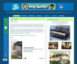 holysimoly.com: Holy Simoly - best quality free Sims 2 downloads
Holy Simoly - The best quality free downloads for The Sims 2 and The Sims 3. A huge selection of free objects, meshes, walls, floors and for all your sims funiture needs