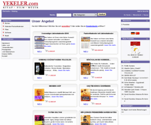 yekeler.com: Yekeler
Avrupa nÃ½n Online Kitapevi binlerce Kitap sizi bekliyor. TÃ¼rkische BÃ¼cher, Filme und Musik.