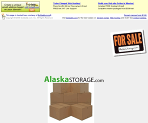 alaskastorage.com: AlaskaStorage.com - For Sale!
