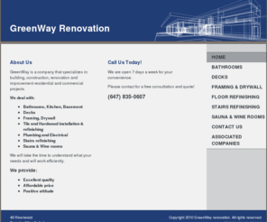 contractorspecialist.net: GreenWay renovation - Home
GreenWay renovation