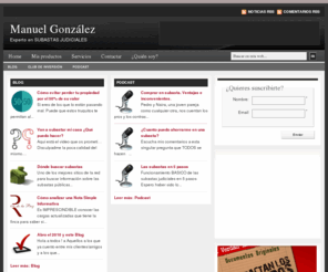 manuelgonzalez.net: Manuel Gonzalez
Experto en subastas judiciales e inversión