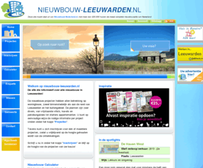 nieuwbouw-leeuwarden.nl: NIEUWBOUW-LEEUWARDEN.NL
Nieuwbouw Leeuwarden , Leeuwarden, Goutum, Hempens, Lekkum, Miedum, Snakkerburen, Swichum, Teerns, Wirdum, Wijtgaard : www.nieuwbouw-leeuwarden.nl