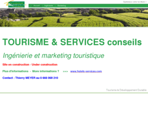 tourisme-services.com: Accueil - TOURISME & SERVICES conseils
Agence conseil en développement touristique durable