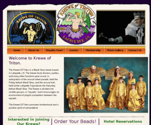 kreweoftriton.com: Welcome to the Krewe of Triton
Welcome to the website of the Krewe of Triton.