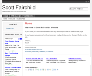 scottjfairchild.com: Scott J Fairchild's Website
Welcome to Scott J Fairchild's Website