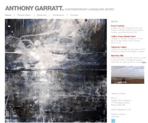 agarratt.com: Anthony Garratt | Contemporary landscape painter
The website of contemporary landscape artist Anthony Garratt. Anthony works from the Jamaica Street Studios in Bristol city centre, UK.