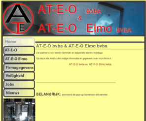 at-e-o.com: AT-E-O bvba & AT-E-O Elmo bvba :: Home//Strartpagina
