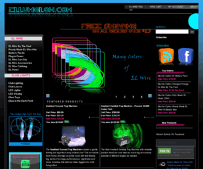 ellumiglow.com: Your EL Wire and Club Light Source
Ellumiglow.com is your source for everything that glows. Find the latest technology in EL Wire, Club lights, Club Lasers and unique glow products on the planet.
