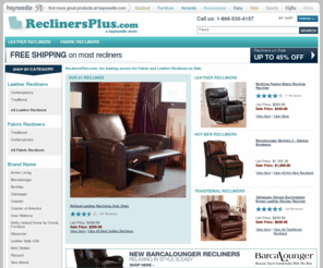 everythingrecliners.com: Recliners : Leather Recliner Chairs & More at Recliners Plus
Shop a variety of recliners at Recliners Plus. Buy leather recliners, swivel recliner chairs & more by the best brands like Berkline & Catnapper for sale at up to 30% off!