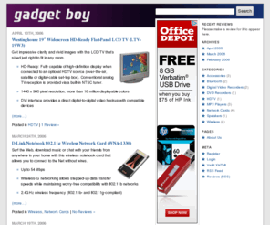 gadgetboy.net: Gadget Boy
