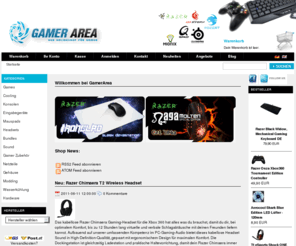 gamer-area.eu: Gamer Area - Shop für Gaming und Cooling
Gamer Area Der Shop für Gaming und Cooling. Kühlung, Wasserkühlung, Games, 
übertakten, Gaming Equipment und mehr...