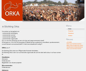 orka.org: Stichting Orka - Evenementen beveiliging
Stichting Orka - Uw partner op het gebied van: - evenementen beveiliging - evenementen service - evenementen logistiek - evenementen organisatie