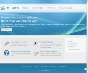 in-web.fr: In-web - Accueil
In-Web, création de site web, hébergement & référencement. Votre partenaire dans le web.