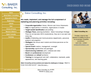rickibaker.com: Baker Consulting
Baker Consulting, Inc.
