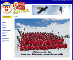 snowboardschulelenzerheide.com: Schweizersportschule
Schweizersportschule Lenzerheide, Valbella, Churwalden, Parpan, Lenz. Ski und Snowboard