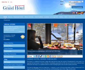grandhotel.fr: Grand Hotel | Serre Chevalier
Welcome to the website of the Grand Hotel Serre Chevalier in the French Alps.