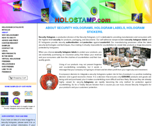 holostamp.com: Security Holograms Store. Stock Security Holograms
Custom and Stock Security Holograms for Document Security, Brand Protection and Hologram Authentication. Hologram Solution.