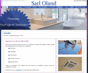 sarl-oland.com: SARL OLAND - Accueil - SARL OLAND - vous propose ses services de plomberie, chauffage, climatisation située à Les Issambres dans le Var (83) en région  Provence Alpes Côte dAzur
SARL OLAND - vous propose ses services de plomberie, chauffage, climatisation située à Les Issambres dans le Var (83) en région  Provence Alpes Côte dAzur  - Accueil