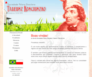 sociedadepolonesakosciuszko.org: Sociedade Polono-Brasileira Tadeusz Kosciuszko

