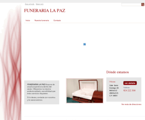 funeraria-lapaz.com: inicio - FUNERARIA LA PAZ
