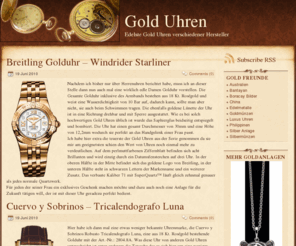 gold-uhren.com: Gold Uhren
Edelste Gold Uhren verschiedener Hersteller