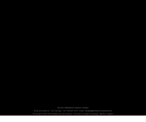 peinture-surrealiste.com: Peinture Surréaliste - Suisse - Exposition de toiles - Genève - Galerie - Llaneza Sylvia
Llaneza Sylvia peintre autodidacte, dorigine espagnole, elle a tout dabord étudié la musique au conservatoire de Fribourg et Neuchâtel, en classe professionnelle. La musique « guitare » classique.