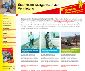Rentas.de RENTAS GmbH Werkzeugvermietung Mietgeräte für Heim,Bau und