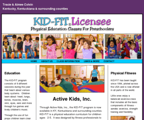 kid-fitky.com: KID-FIT Licensee Home
KID-FIT physical education classes for preschoolers in Kentucky,Louisville