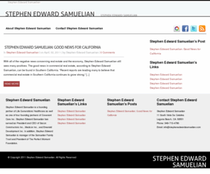 stephenedwardsamuelian.com: Stephen Edward Samuelian-
Stephen Edward Samuelian
Stephen Edward Samuelian