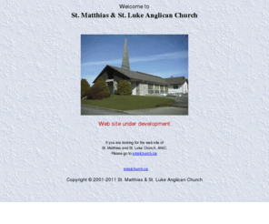 stmstl.org: Welcome to St. Matthias & St. Luke Anglican Church
