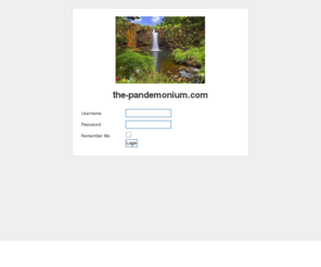 the-pandemonium.com: Welcome to the Frontpage
personal - homepage